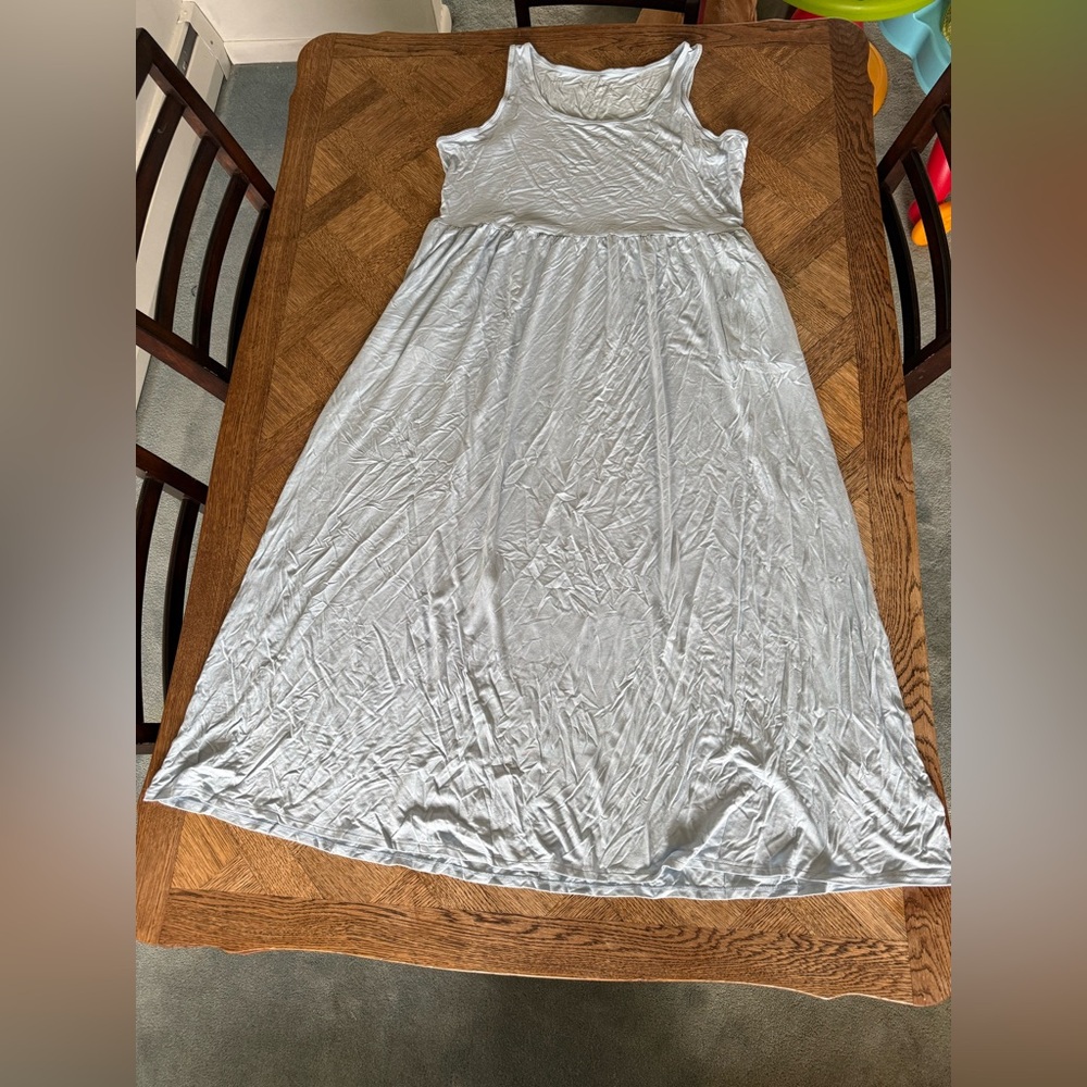Ava & Viv Light Blue Maxi Dress